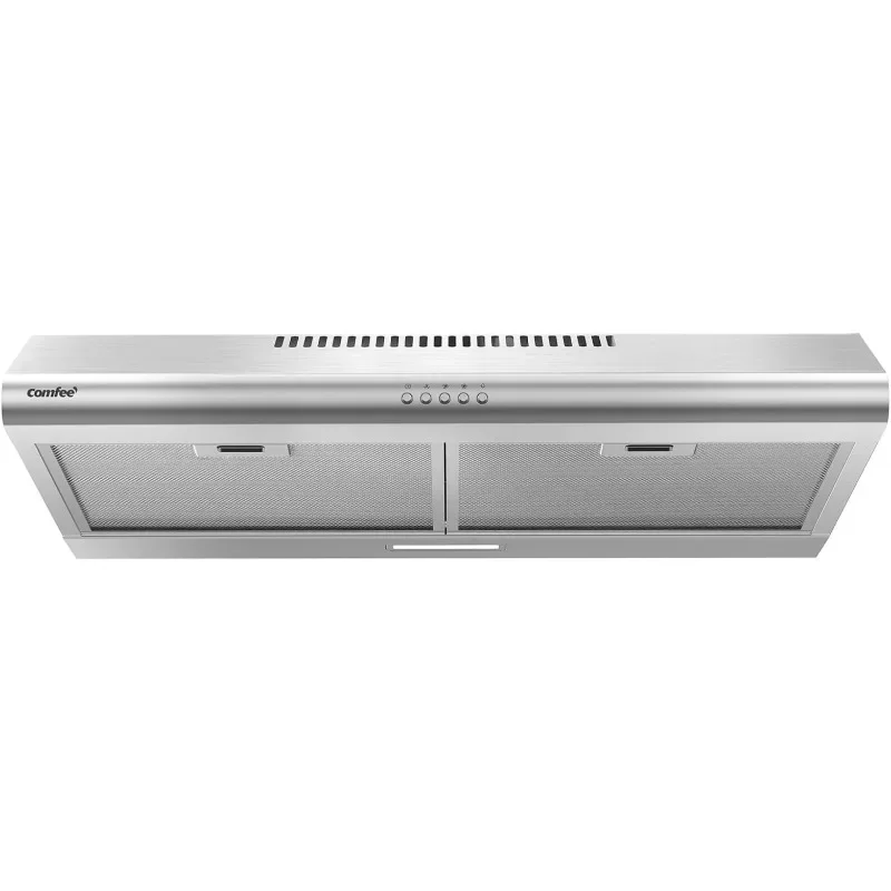 

Comfee CVU30W4AST 30 inch Under Cabinet Ducted/Ductless Convertible Slim Vent Durable Stainless Steel Kitchen Reusable