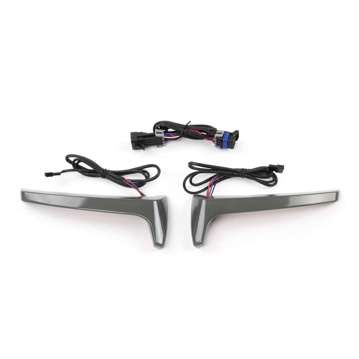 Задняя боковая седельная сумка мотоцикла светодиодный индикатор стоп-сигналы