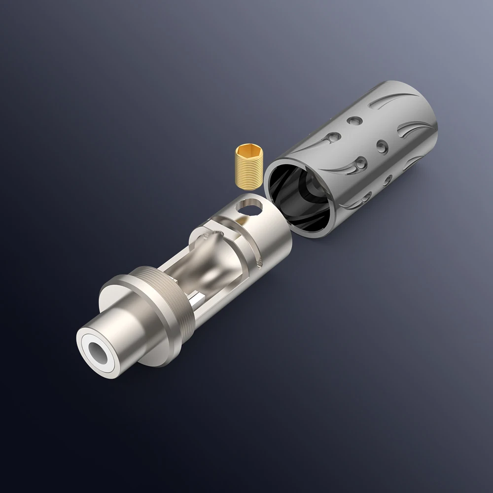 Viborg VC303 Чистая медь с родиевым позолоченным разъемом RCA Разъем Аудиоадаптер