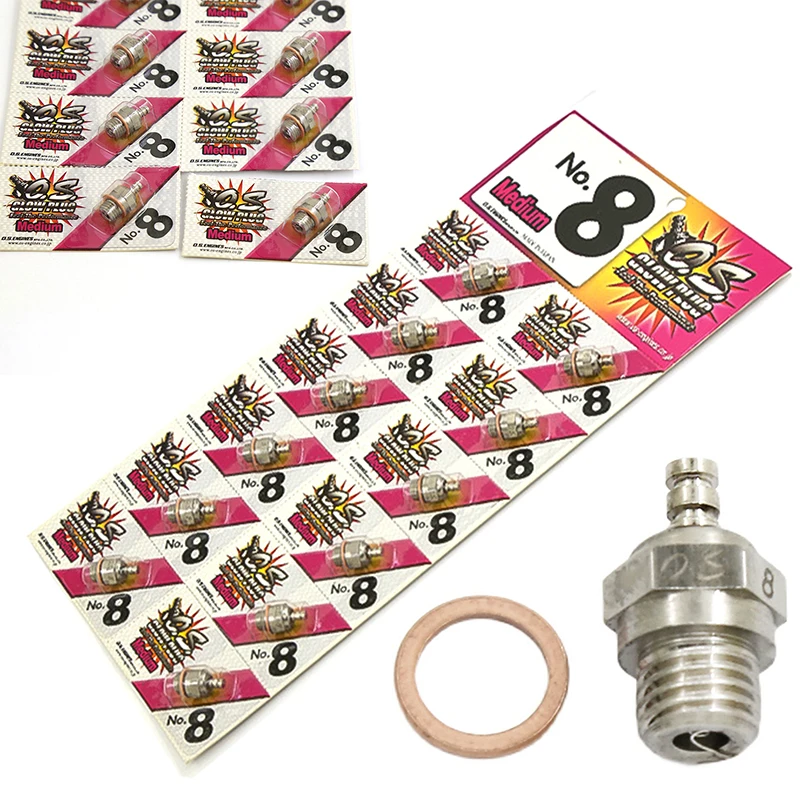 

2Stroke OS Engine Glow Plug OS8 No.8 O.S. OS8 Plug N Glow Plugs
