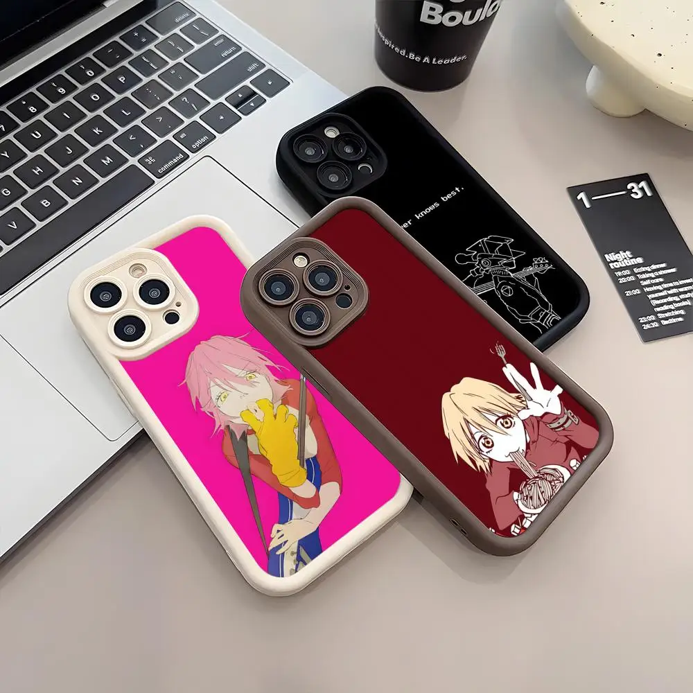 Фото Чехол Fooly C-Cooly Cyber Love FLCL для iPhone 17 Air 16 E 15 14 Plus 13 12 11 Pro Max, силиконовый, мягкий №1