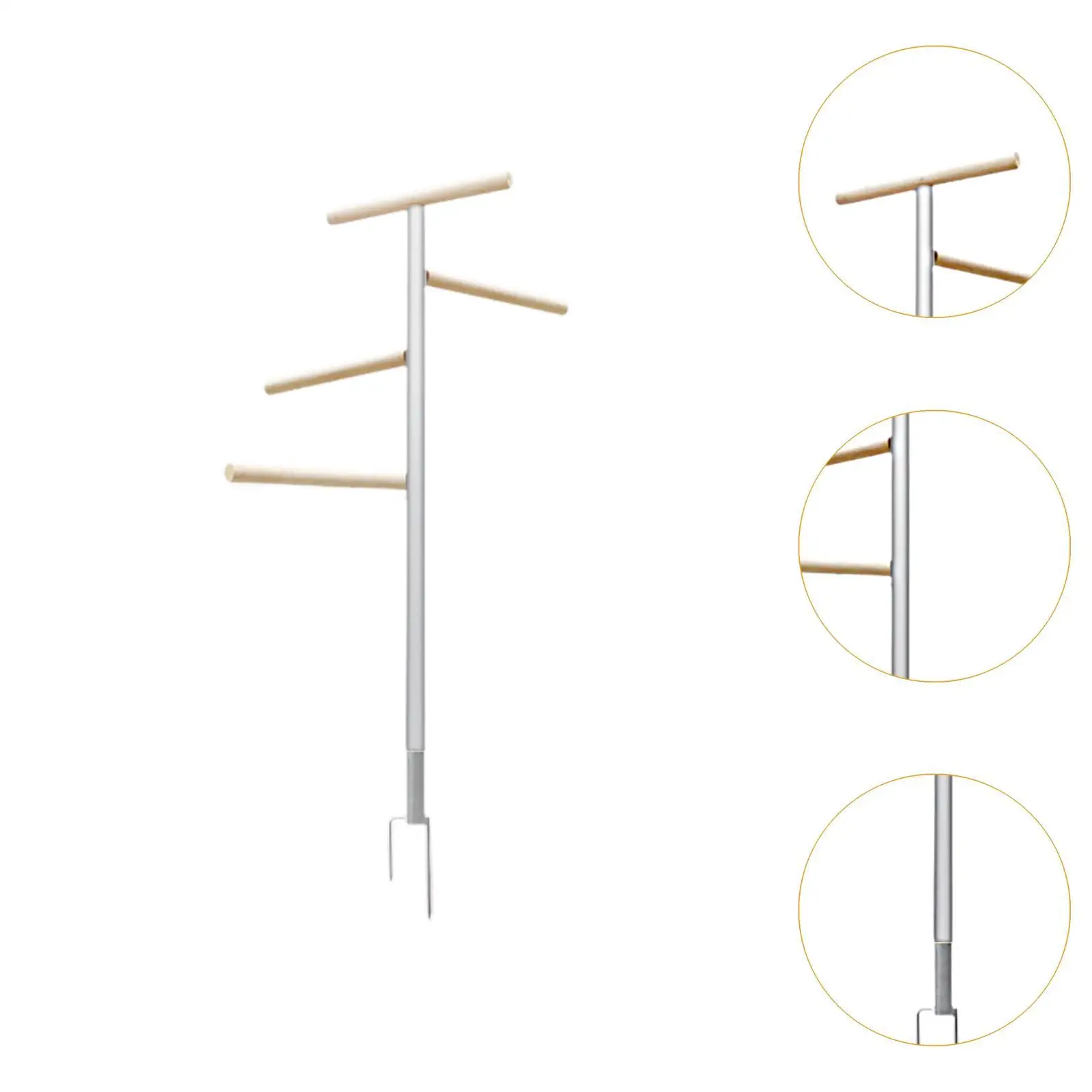 Деревянный Куриный Окунь Для Птичьих Домиков И Курятков — Большая Подставка