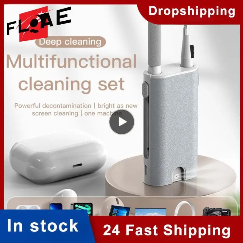 

in 1 Cleaner Brush Kit For Airpods 1 2 3 Earphone Wireless Headphones Clean Camera Phone Tablet Laptop TV Screen Tools
