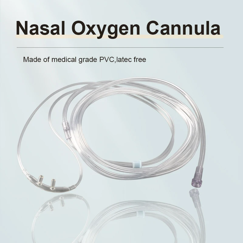 Califed 3/5/10pcs Nasal Oxygen Cannula Disposable Plastic Oxygen Tube ndependent Packing Medical Care Machine Breathing Cannula