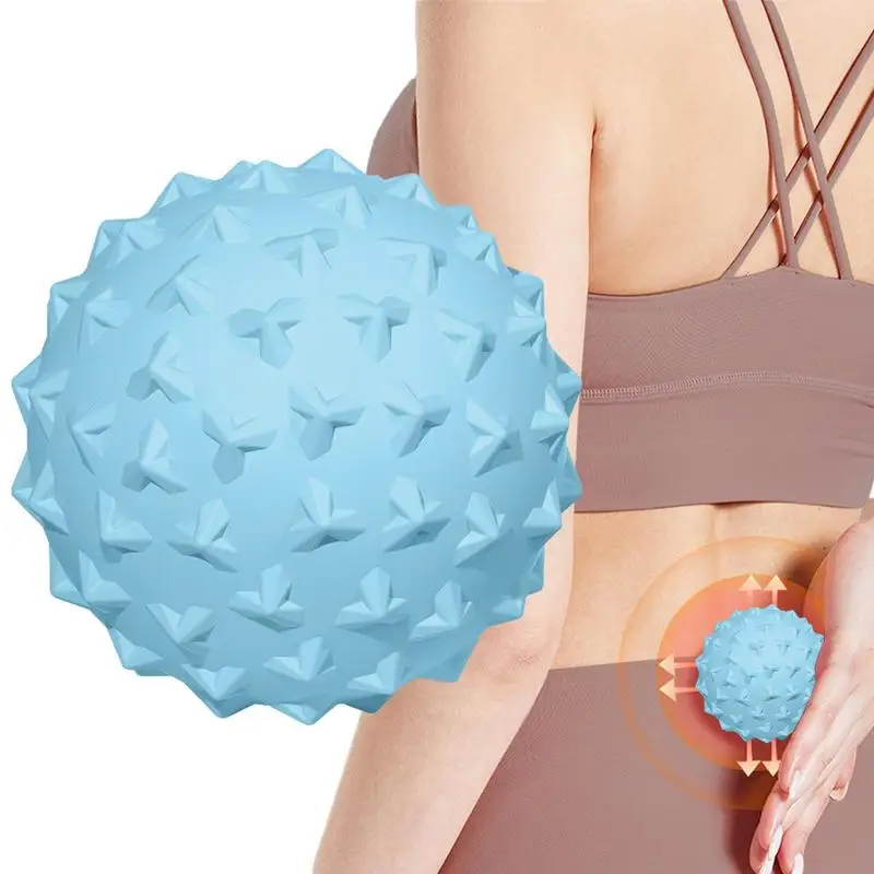 

Массажные шарики для йоги шарики для упражнений спортивный фитнес-мяч для тела снятие стресса отпугивающий ролик для рук и ног массажер рол...