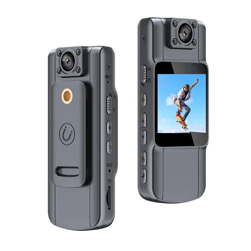 

Портативная мини-камера 1080P, полицейская камера, видеорегистратор, Спортивная камера для мотоцикла, велосипеда, камера ночного видения, обнаружение движения, автомобильный видеорегистратор