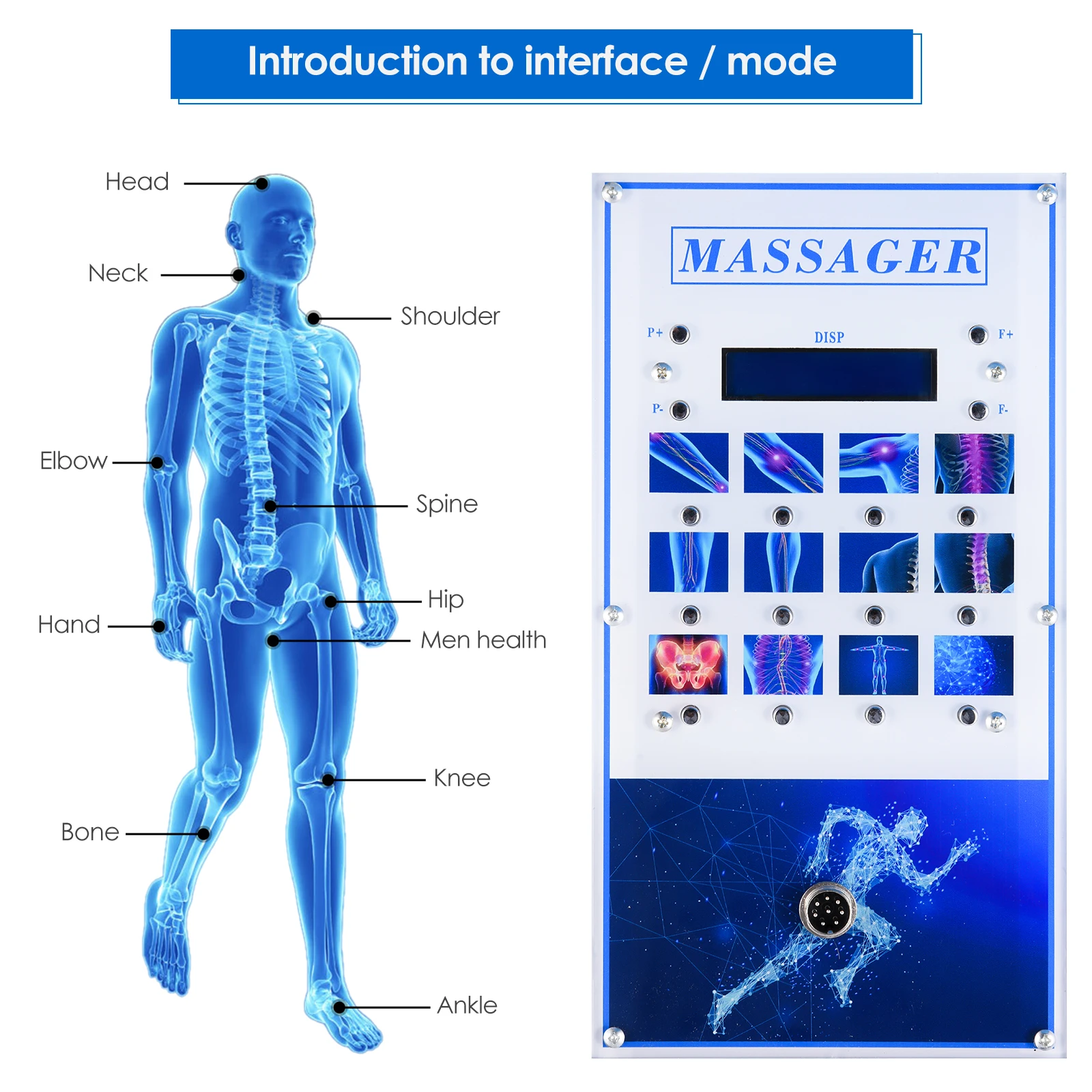 Shockwave Therapy Machine Electromagnetic Extracorporeal Shock Wave Therapy Machine Electromagnetic Shock Wave Body Massager enlarge