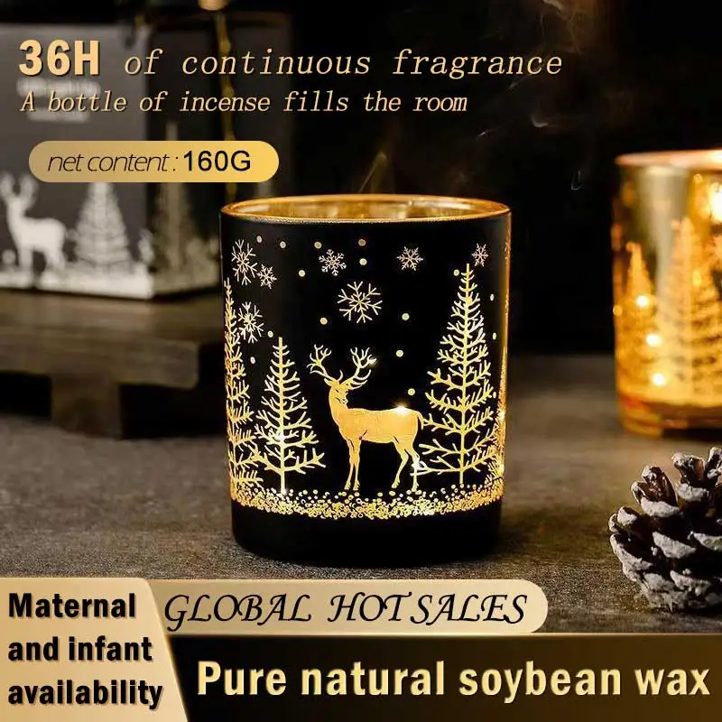 

Festive Atmosphere Lover Girlfriends Birthday Gift Indoor Lighting Lighting Sense Led Candle Aromatherapy Candle