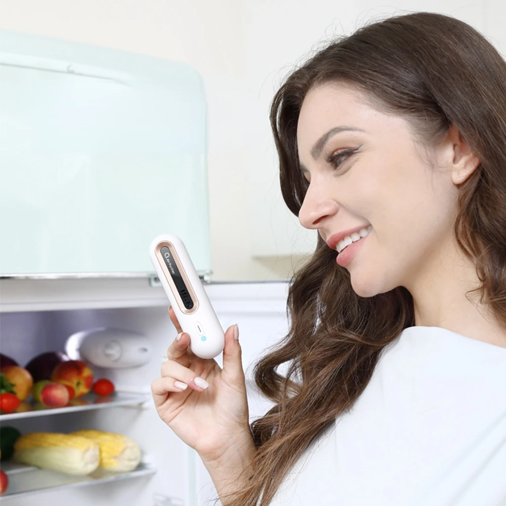 

Ozone Generator Air Purifier Fresh Deodorizer Fridge for Refrigerator Wardrobe Cabinet Portable Freshener Cleaning
