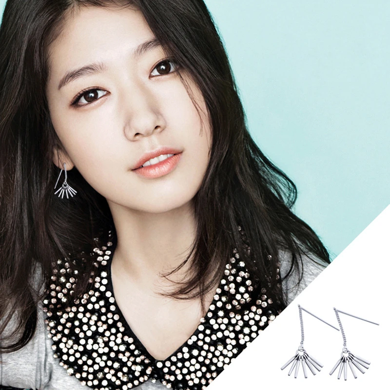

Doctors Sin hye Park Hyun Bin Memories Drama IU Ear Korean Personality Earrings For Women Girls Pendientes