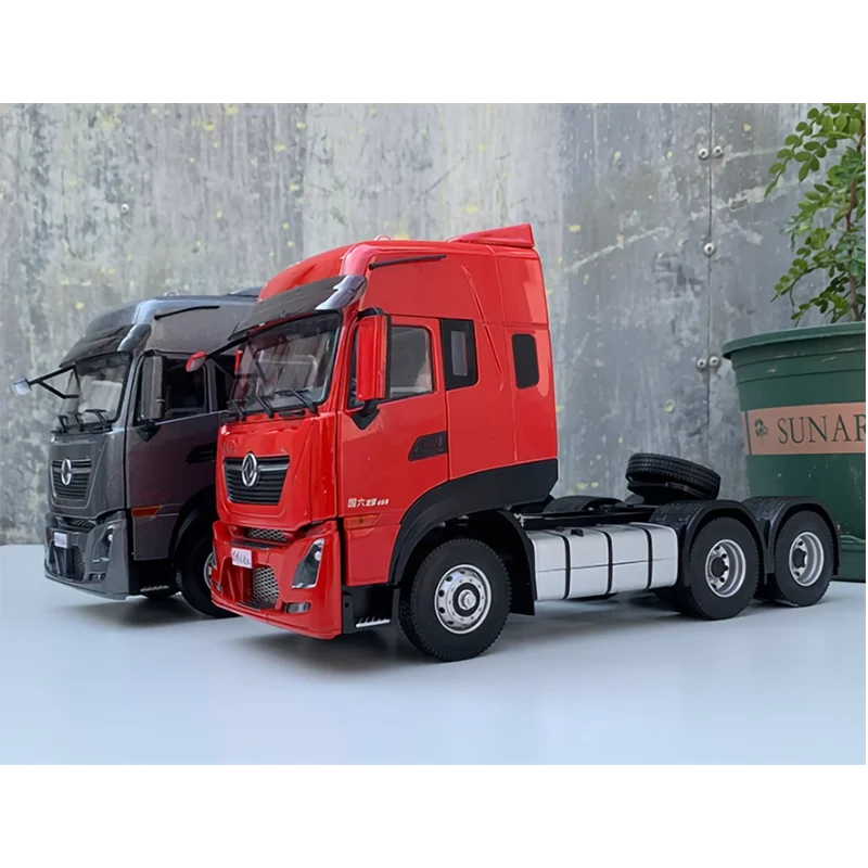 Литой под давлением масштаб 1:24 Dongfeng Tianlong KL KX тягач тяжелый грузовик инженерная