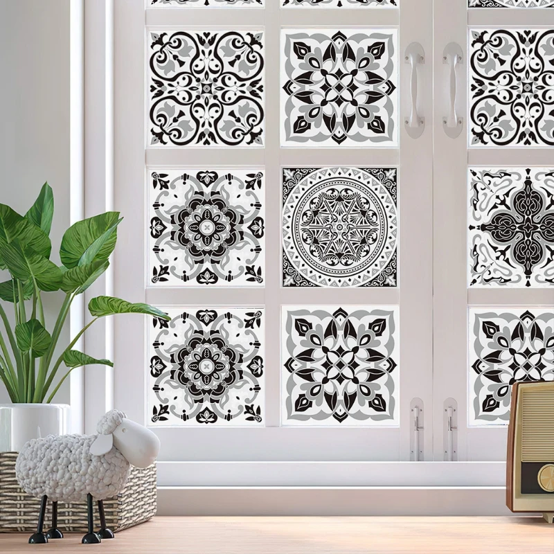 10 шт. наклейки на плитку фартук пилинг-палка пол лестницу водонепроницаемые