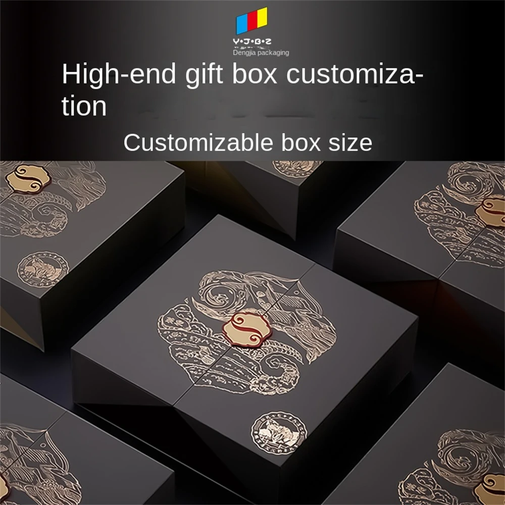 

Customized Design Gift Boxes with Wrap Bands for Birthdays Weddings Baby Showers Graduations Valentines Day Birthdays Wedding