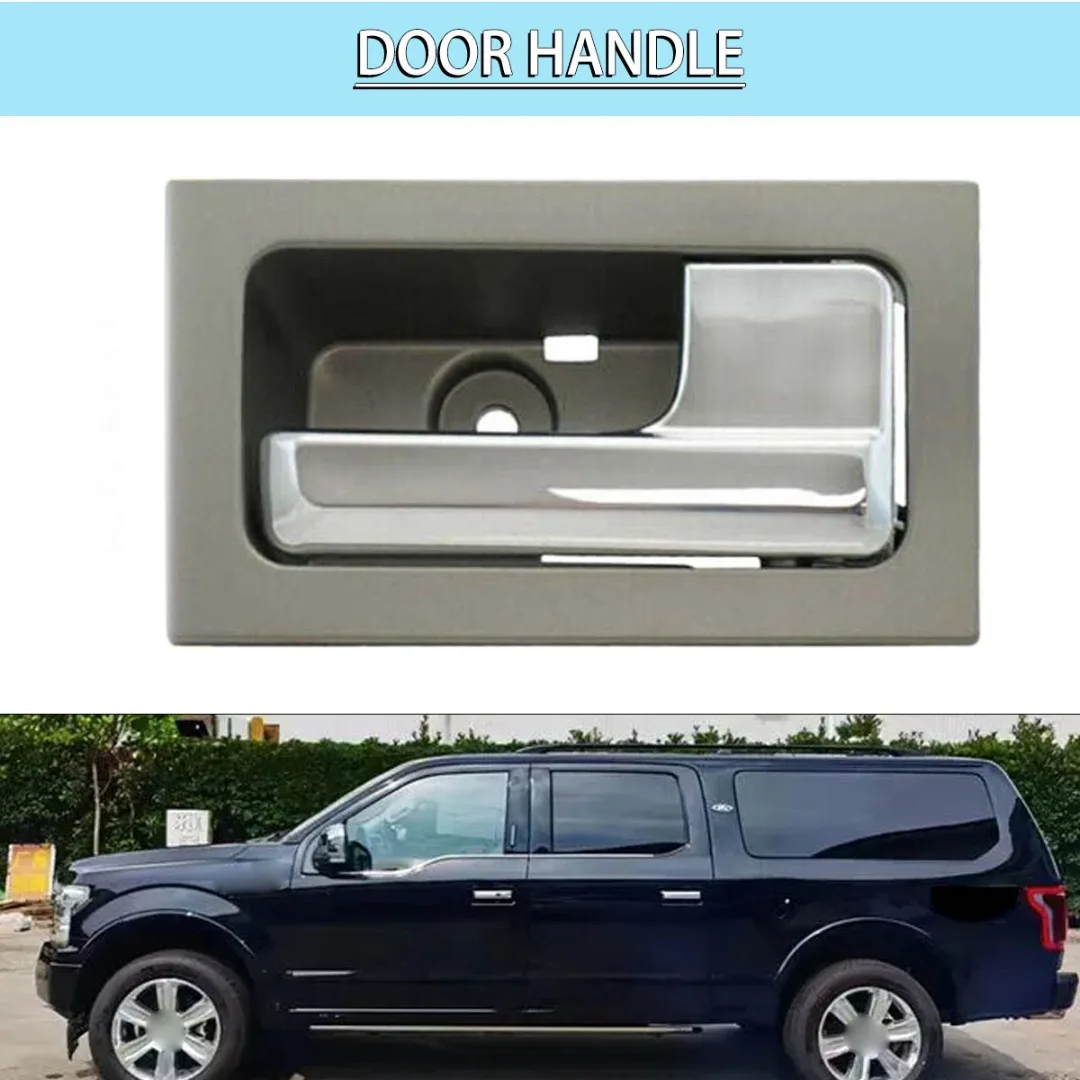 

1Pc Front Rear Right Side Interior Inside Door Handle For Ford F-150 Lobo 2009 2010 2011 2012 2013 2014 9L3Z1522600CB