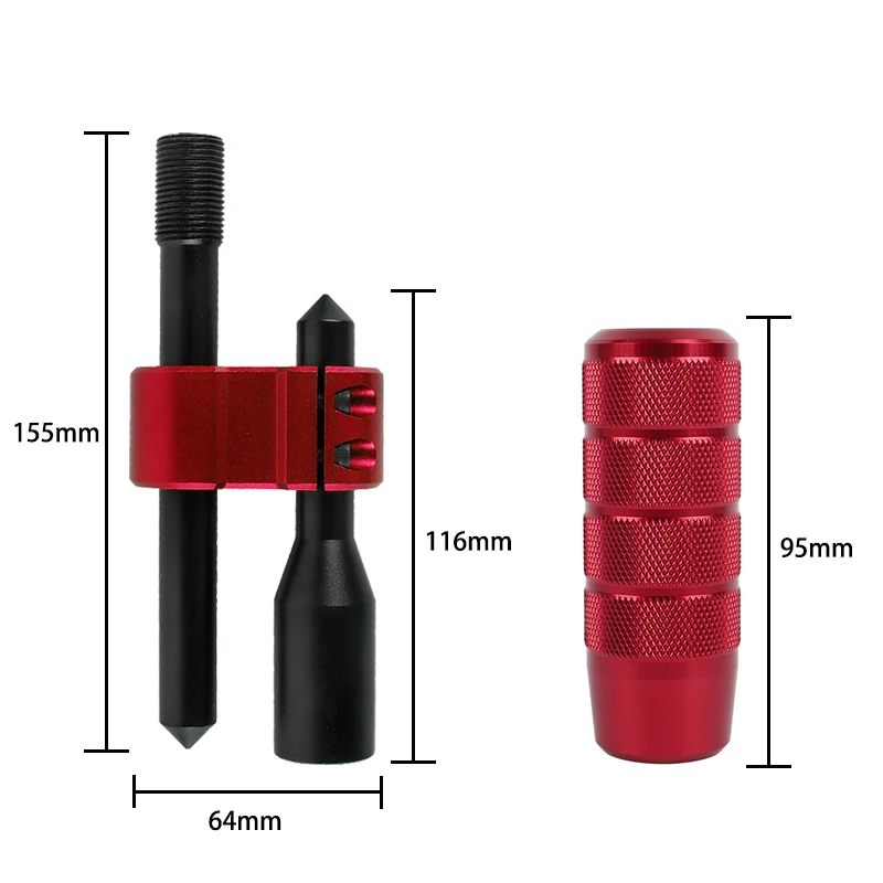 

Металлическая ручка переключения передач, удлинитель типа H, универсальный удлинитель с регулируемой высотой, персонализированная модификация автомобиля, головка шестерни