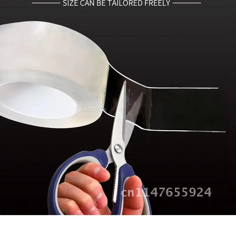 Нано-лента водонепроницаемая клейкая лента двусторонняя прозрачная без следов