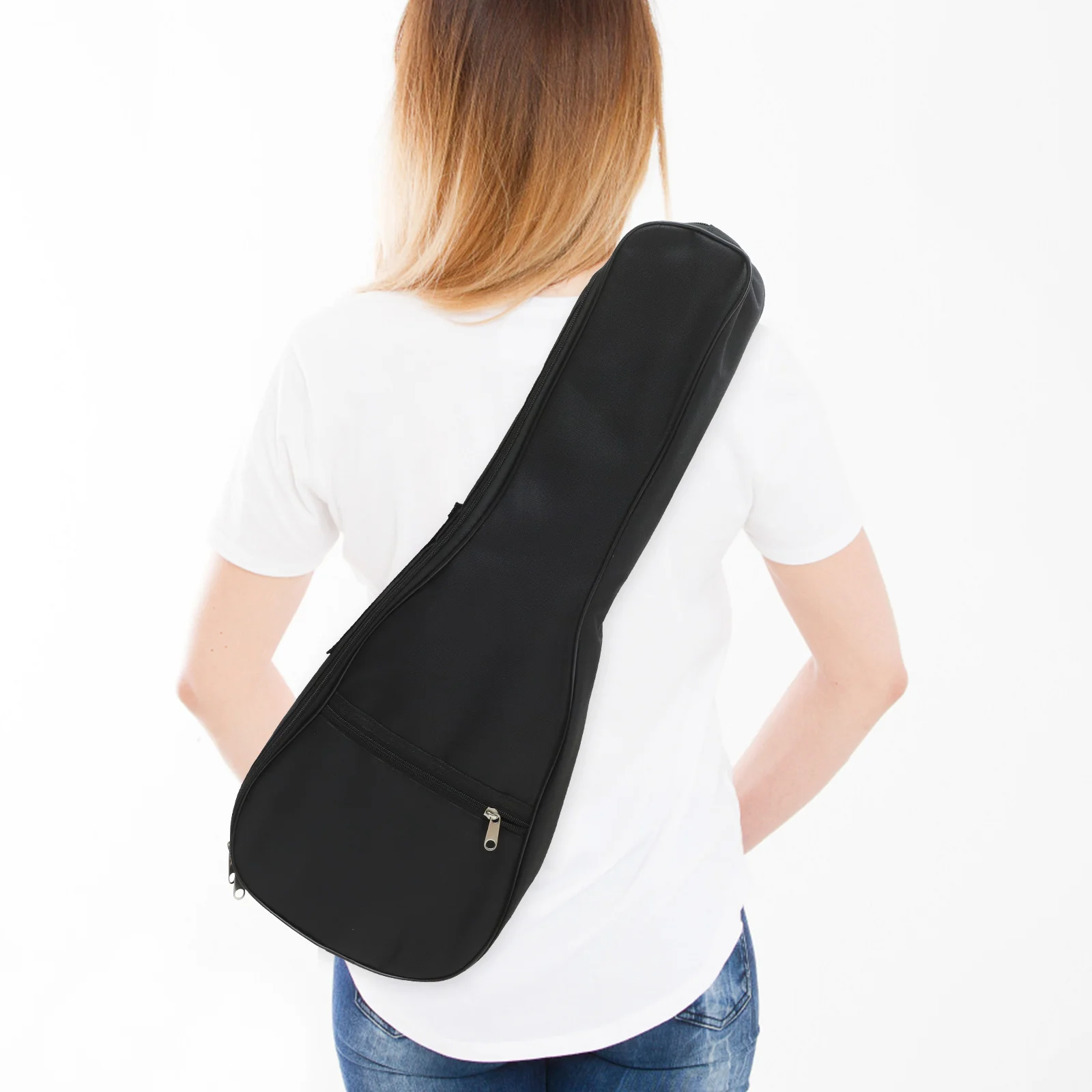 

Ukulele Bag Portable Carrying Case Kids Handbag Organizer Oxford Cloth Child Backpack Tote