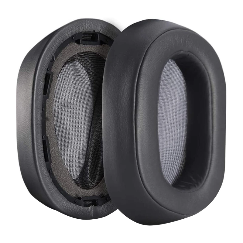 

Leather Cushion Earpads Compatible with -Sony MDR-100ABN WH-H900N Headset Earmuffs Memory Foam Covers Headphone Ear Pads