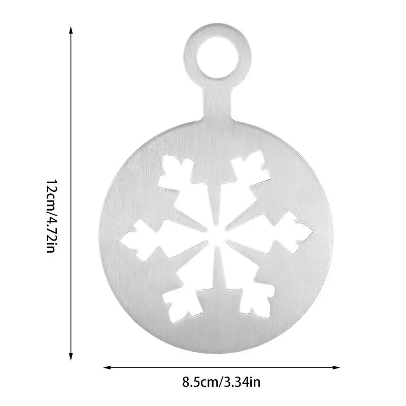 Трафареты для кофе нержавеющая сталь 4 72 дюйма трафарет дизайна инструменты