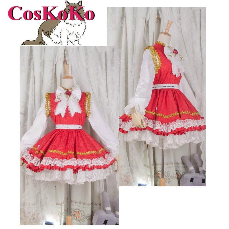 CosKoKo[Customized] Chen Cosplay Anime Game Touhou Project Costume Beautiful Gorgeous Sweet Dress Women Party Role Play Clothing