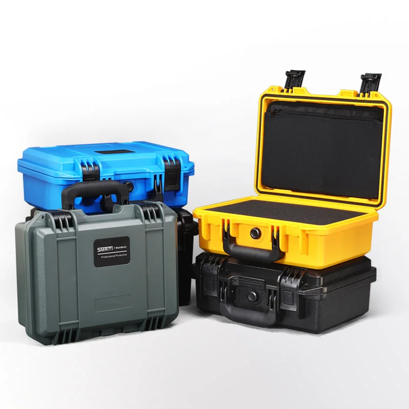 Protective Plastic Tool Case Hard Instrument Dry Impact Resistant Tool Box Suitcase Maleta De Ferramenta Tools Packaging DK50TB