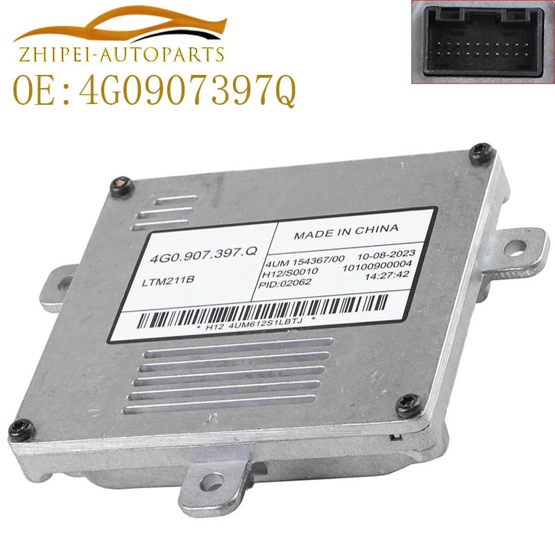 

4G0907397Q Ксеноновый балласт HID модуль управления автомобилем 4G0.907.397.Q 4G0907397.Q 4G0907397P для VW AUDI для Q3 A3 A6 DRL