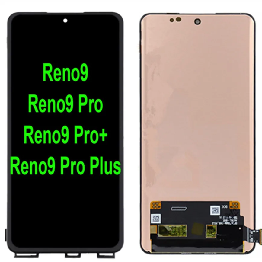 

6.7" AMOLED For OPPO Reno9 Pro+ Reno 9 Pro Plus PHM110 PGX110 PGW110 LCD Display Touch Screen Digitizer Assembly