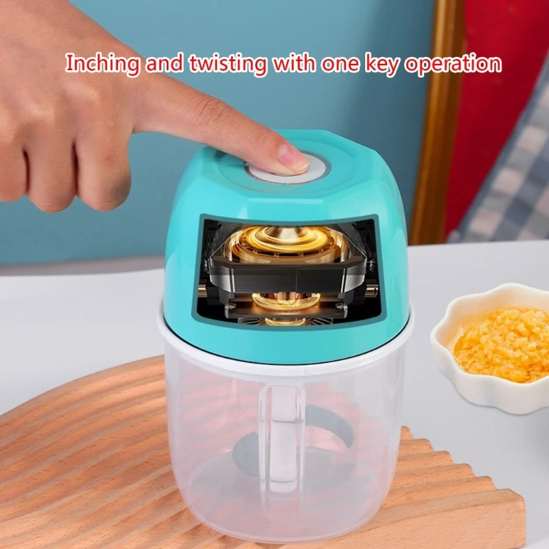 Кухонный комбайн портативные электрические овощерезки измельчитель чеснока