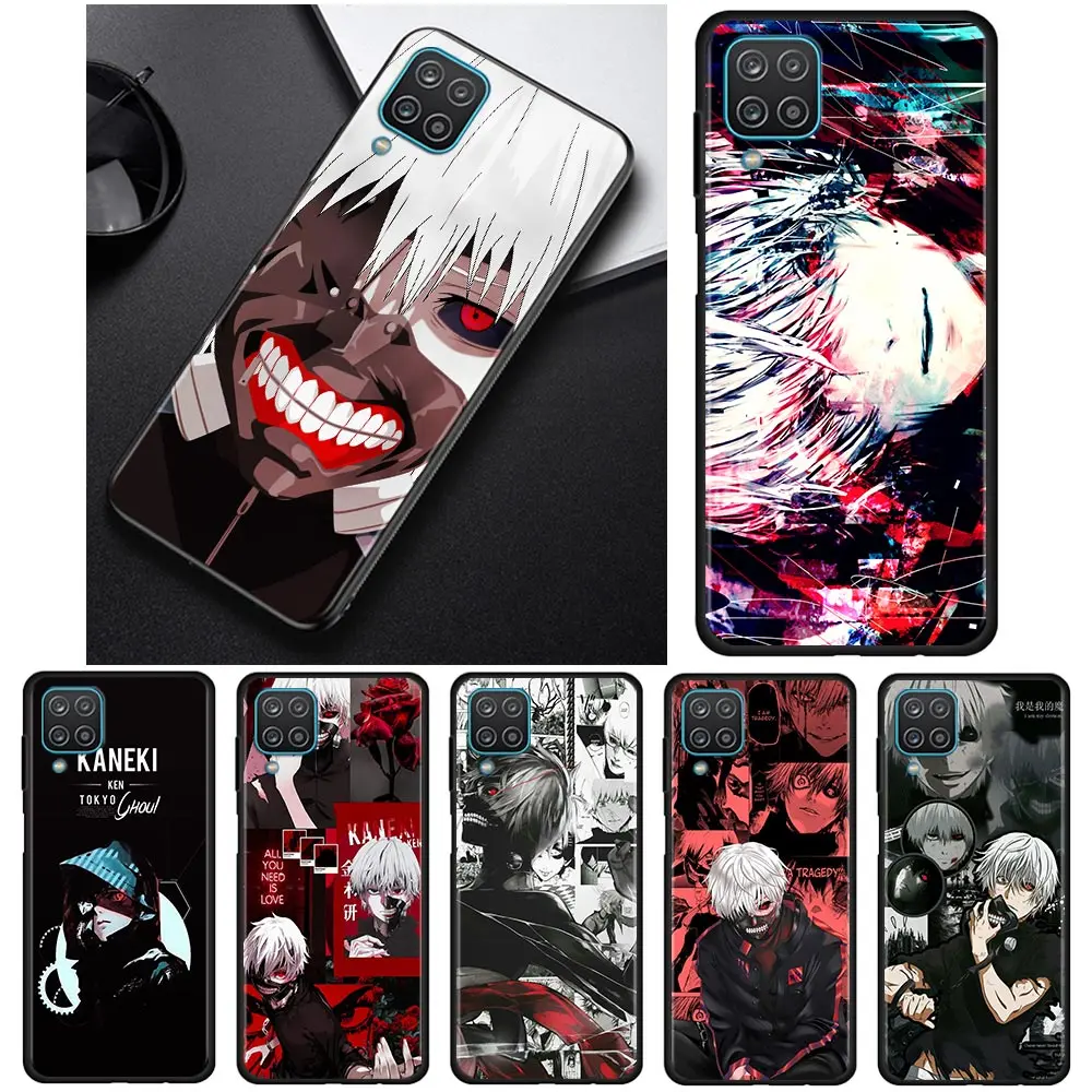 

Phone Case For Samsung A73 A72 A12 A52 A51 A32 Cover A33 A52s A23 A71 A21s A31 A41 A22 Silicon Coque Tokyo Ghoul Trendy