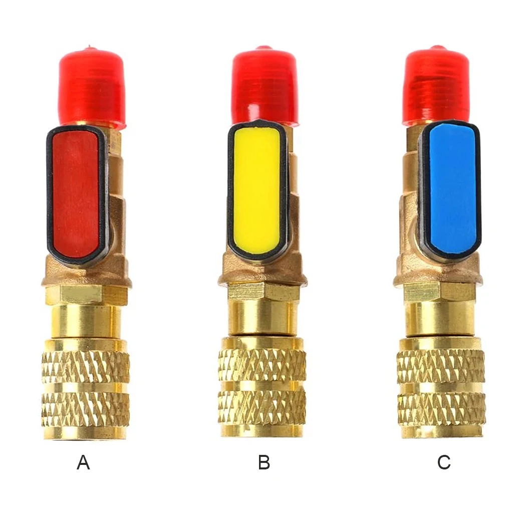 

1 4 to 5 16 Inch Adapter Refrigerant Ball Valves Leakproof Accessories