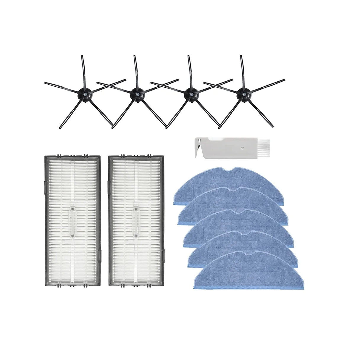 

Vacuum Mop Replacement Pads for T7S T7S Plus S7 /S7 MaxV/S7 MaxV Plus/S7 MaxV Ultra Reusable Hard Floor Expert