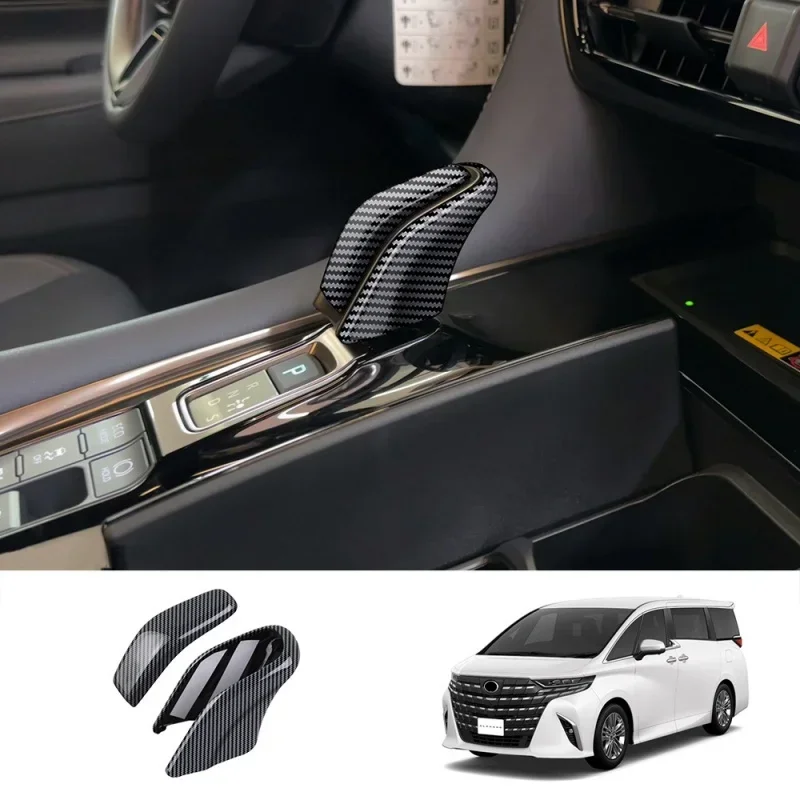 LHD RHD для Toyota Alphard Vellfire 40 Series 2023 2024 наклейка на головку переключения передач ручка