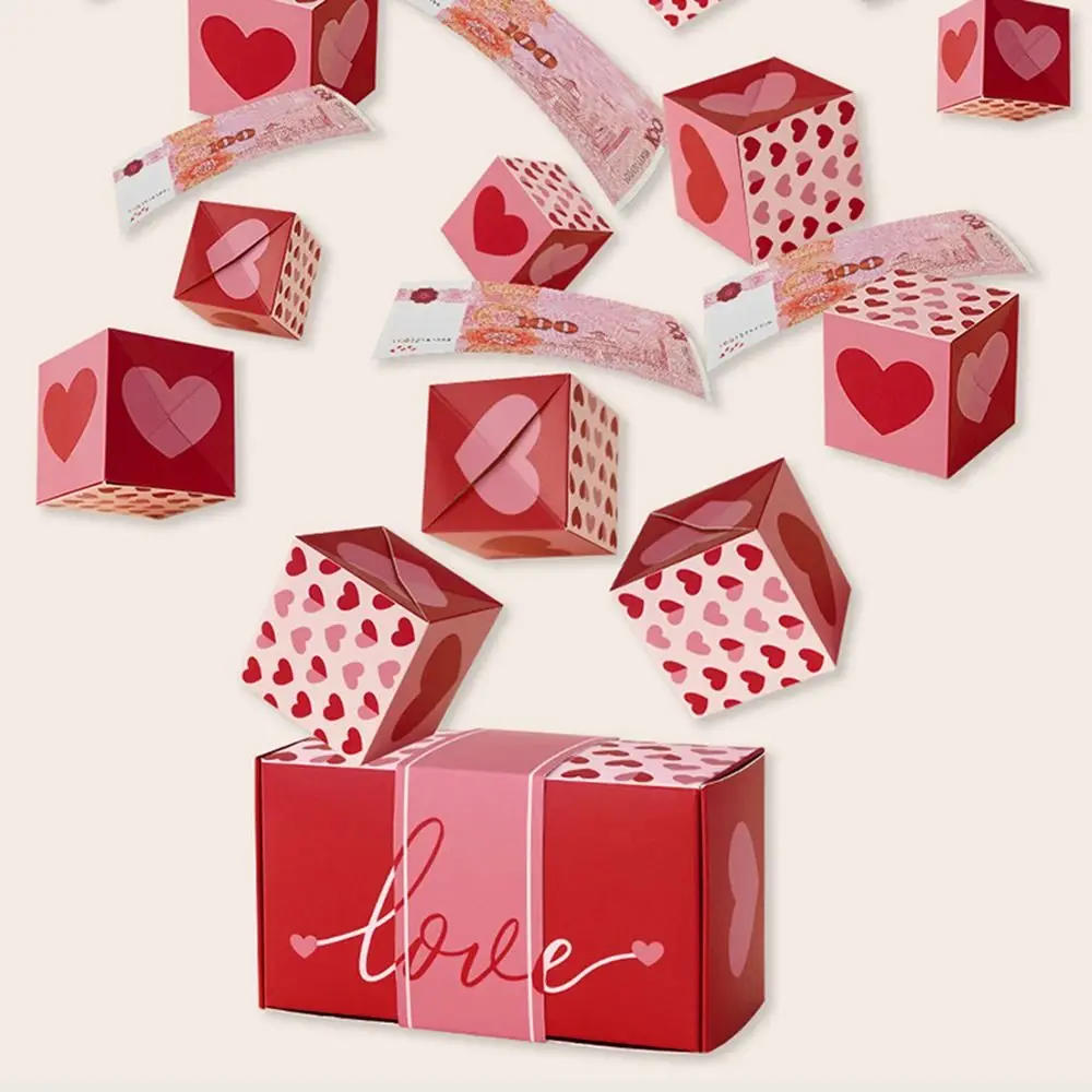 Party Decorations Cards Pop-up Explosion Gift Box Valentine's Day Surprise Jumping Box