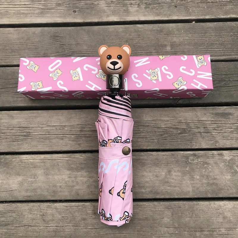 

Автоматический зонт Винтажный Классический с рисунком медведя