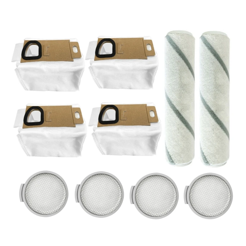 

Vacuum Cleaner Main Roller Brush Dust Bag HEPA Filter Replacement Accessories Compatible With Xiaomi Roborock H6