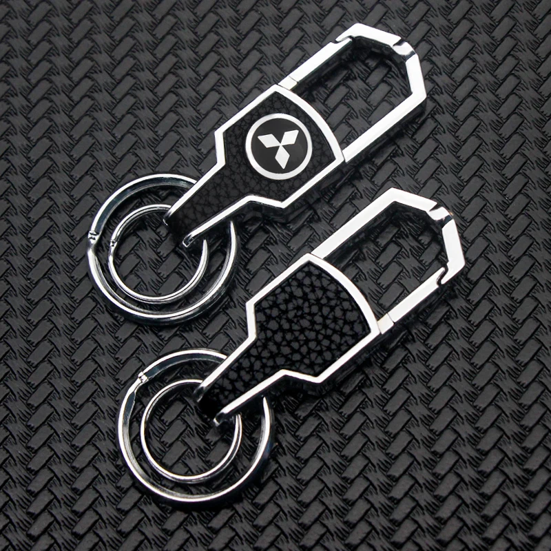 

1 Pack Car Diamond Key Fob Key Chain For Mitsubishi ASX Lancer Pajero 4 Outlander Colt Galant 8 Carisma EX EVO Auto Key Rings