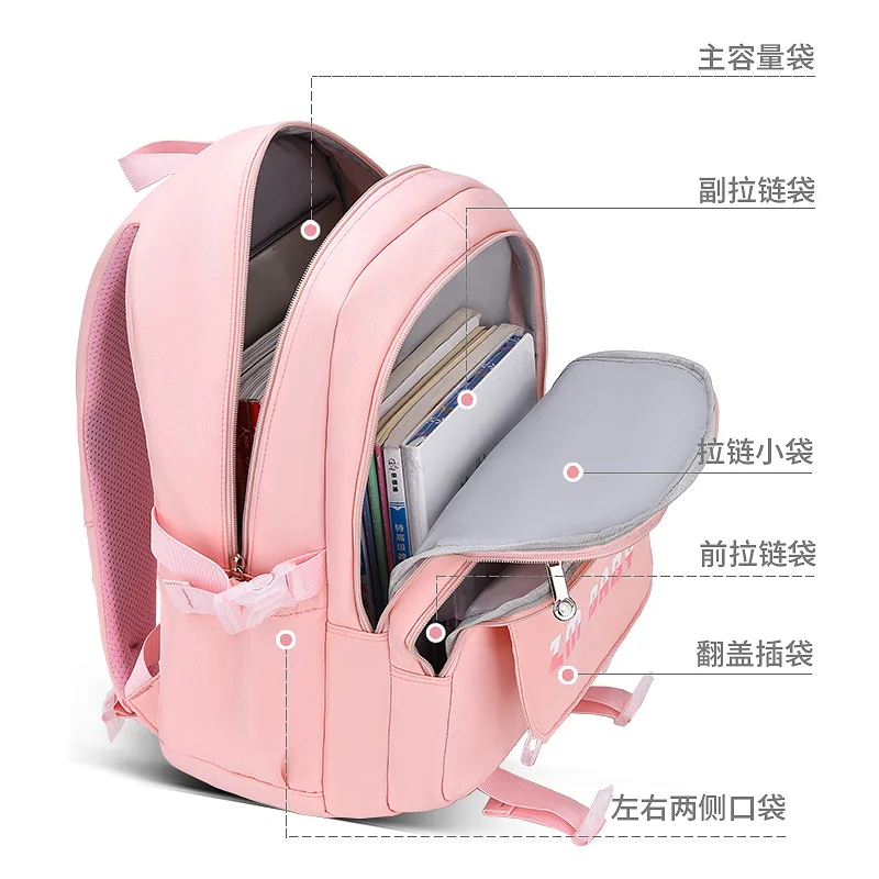 Children School Bags Girls Kids book bag Primary Orthopedic school backpack princess Backpack schoolbag kids Mochila Infantil