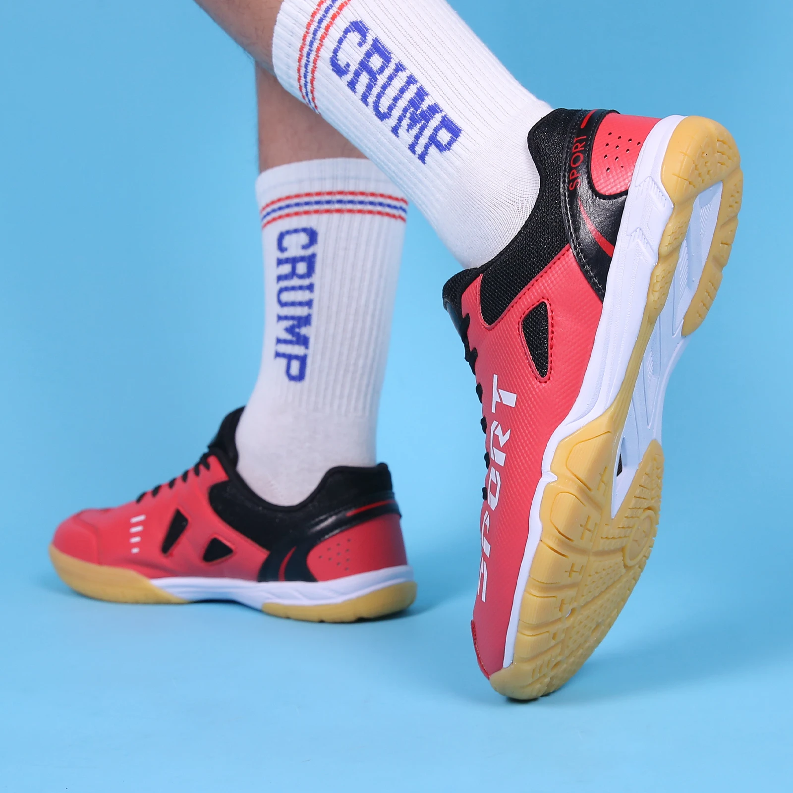 Professional Table Tennis Shoes Classic Men's Badminton Sneakers Fitness Tennis Shoes Unisex Table Tennis Sneakers Size 36-45