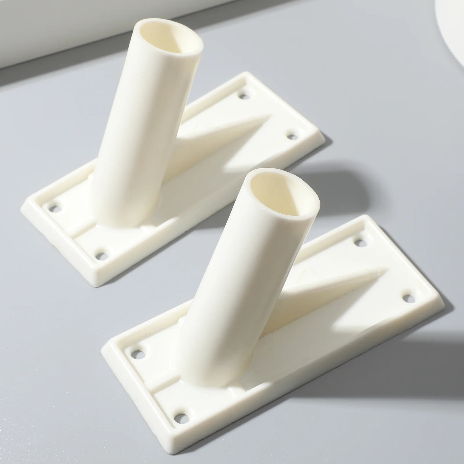 2 шт. металлический флагшток основание кронштейн для стойки клейкий держатель