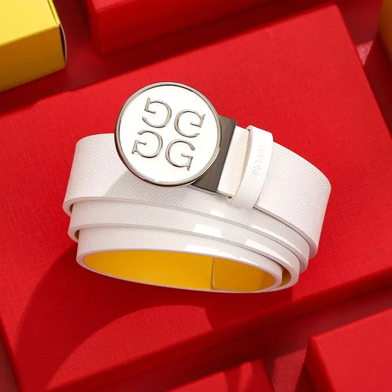 2023 Golf Belt Leather Belt Korean Brand High Quality Sports Leisure Fashion Men's And Women's Golf  Belt