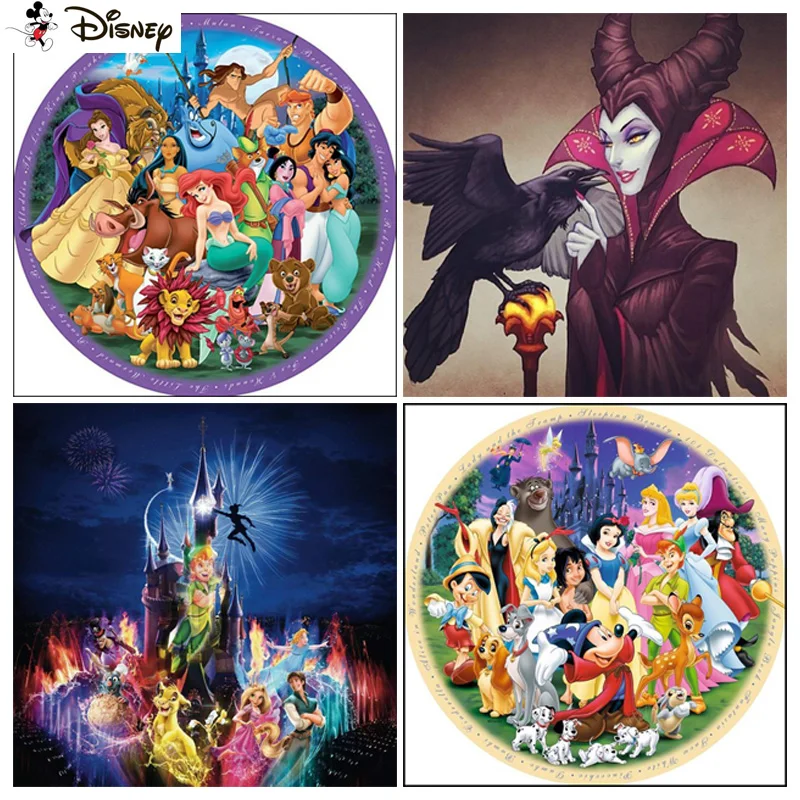 

Алмазная 5D картина «мультяшная принцесса», картина из квадратных страз с рисунком Дисней, экологичные поделки, полноразмерная вышивка, дом...