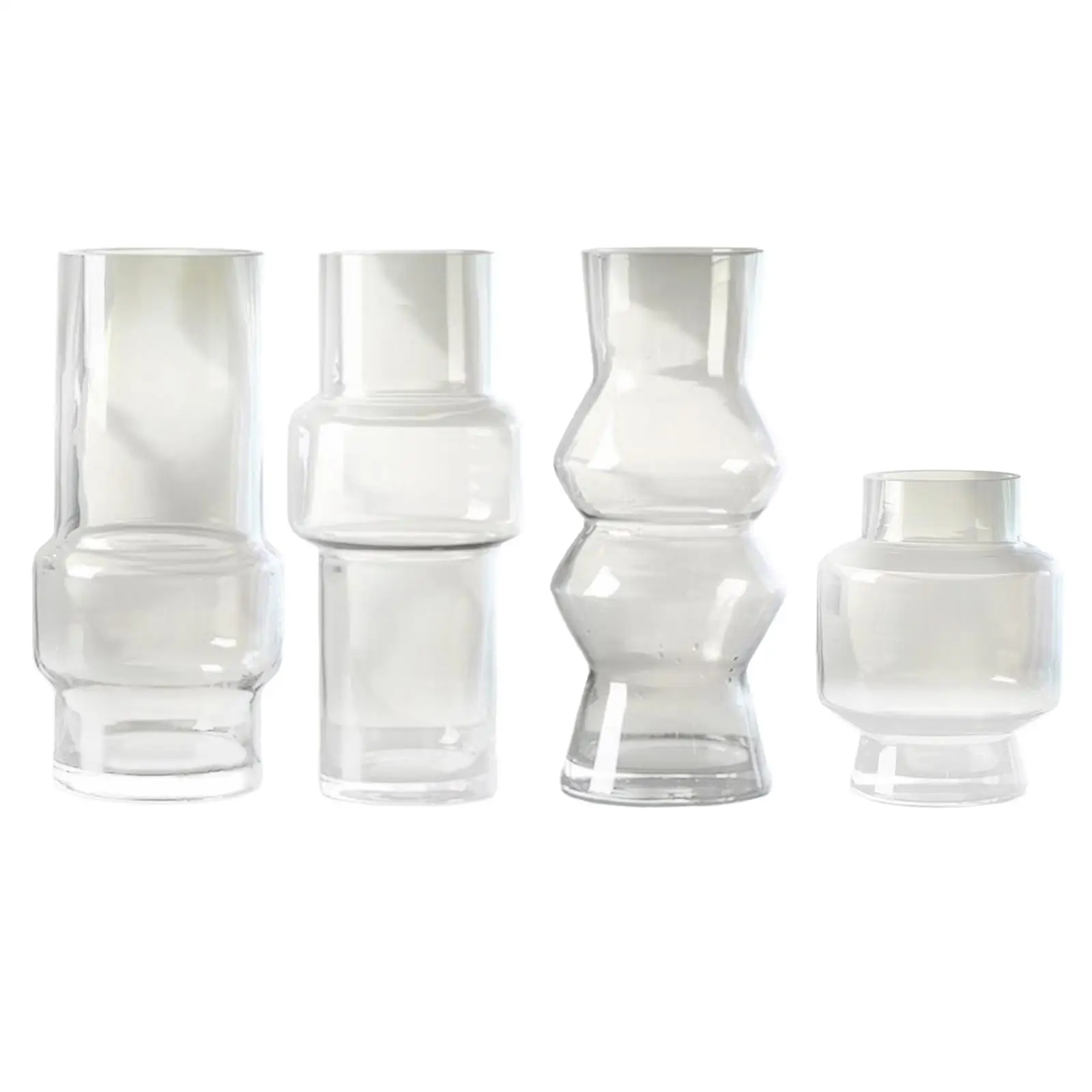 

Nordic Glass Vase Home Decoration Tabletop Flower Pot Crystal Gift