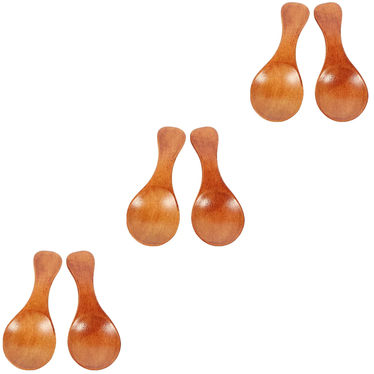 

6 Small Spoons Seasoning Spoons Reusable Spoons Tea Scoops Kitchen Supplies