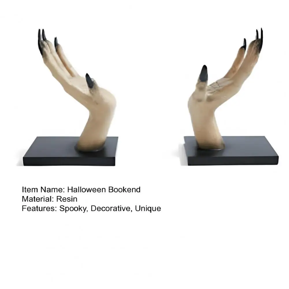 Хэллоуин книжный конец жуткая ведьма ручные книжные концы для домашнего декора