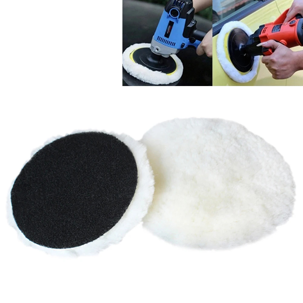 Universal Car Polish Pad Disc Imitated Wool car Body Waxing 