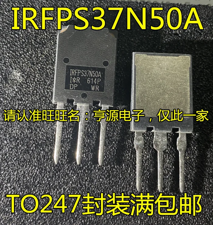 

10 шт. Оригинальный Новый высокомощный МОП-транзистор IRFPS37N50A TO247, широко используемый в инверторе, импульсный источник питания