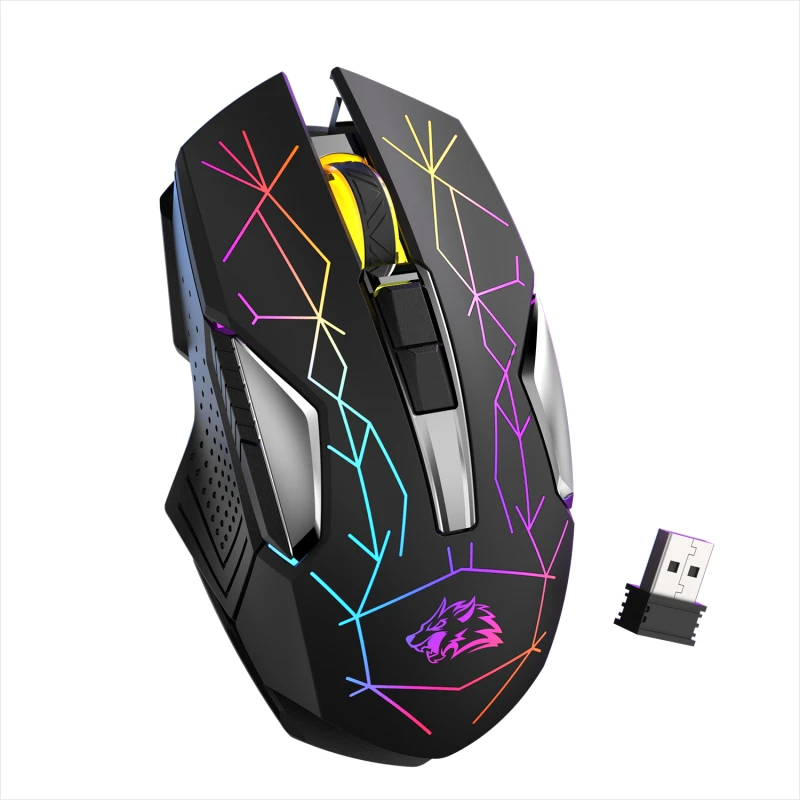 

Ergonomic Wired Gaming Mouse LED 2400 DPI USB Computer Mouse Gamer RGB Mice Silent Mause With Backlight For PC Laptop