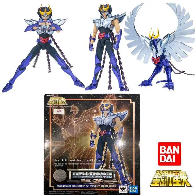 

Фигурка героя Bandai Saint Seiya, Оригинальная фигурка из ткани, Миф Ex, бронзовый Феникс, аниме модель, Реборн, статуя, игрушки для детей, подарок