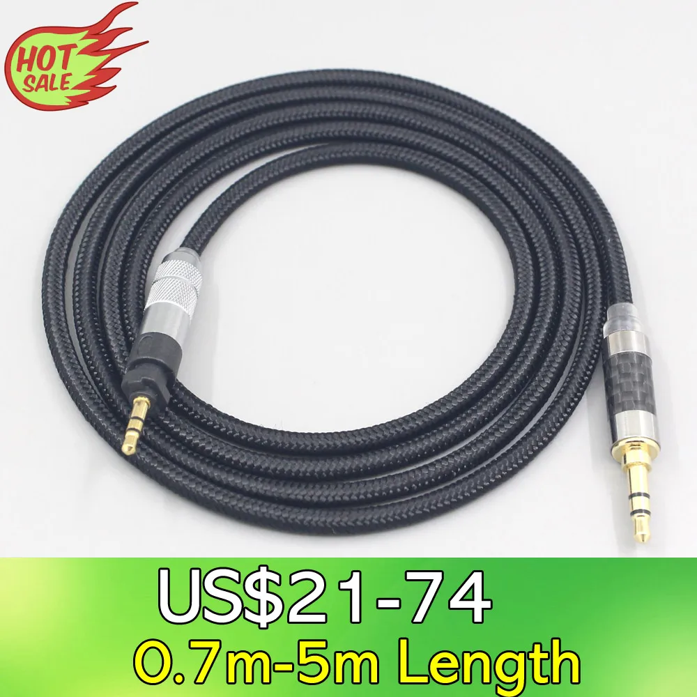 6,5 мм XLR 4,4 мм сверхмягкий нейлоновый кабель OFC для наушников Shure SRH840 SRH940 SRH440 SRH750DJ Philips SHP9000 SHP8900 LN007541