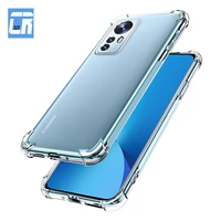 luxury silicone clear soft case for xiaomi 12 pro 12x 11t 11 lite shockproof cover for mi 11 10 ultra poco f3 x3 gt x4 m4 m3 pro